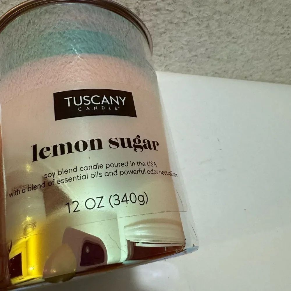Tuscany candle lemon sugar